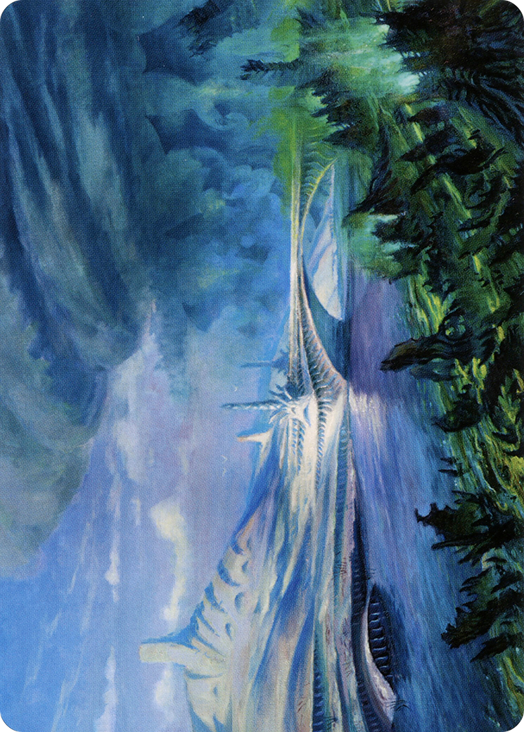 Goldmire Bridge // Goldmire Bridge (AMH2-074) - Modern Horizons 2 Art Series (Borderless)