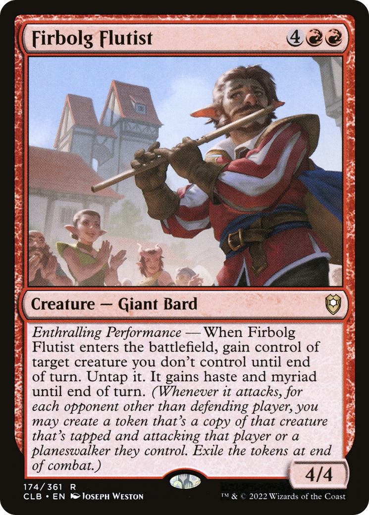 Firbolg Flutist (CLB-174) - Commander Legends: Battle for Baldur's Gate