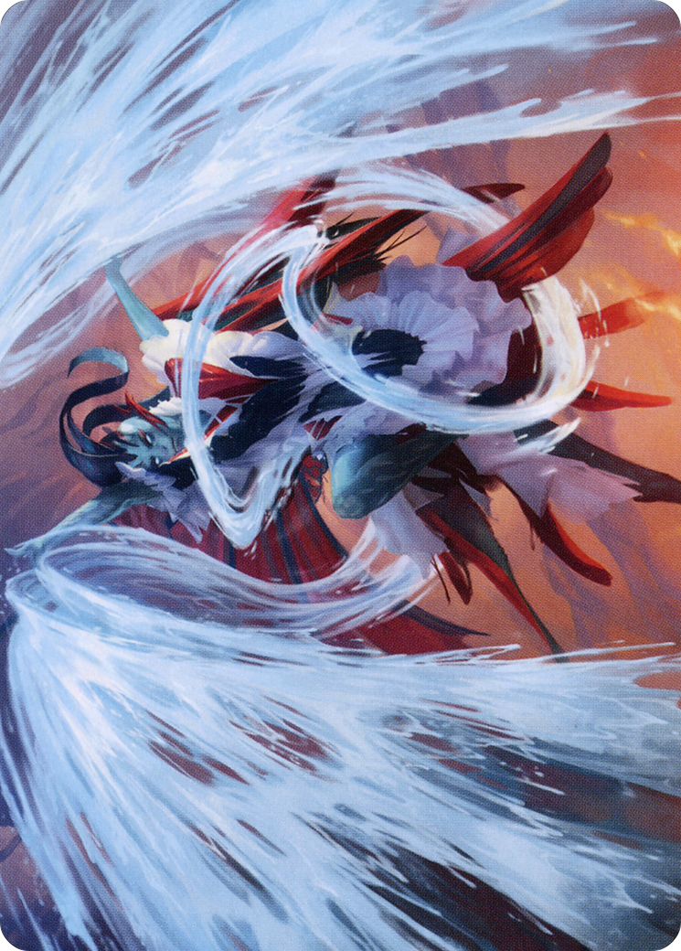 Torrent Sculptor // Torrent Sculptor (ASTX-044) - Strixhaven Art Series (Borderless) Foil