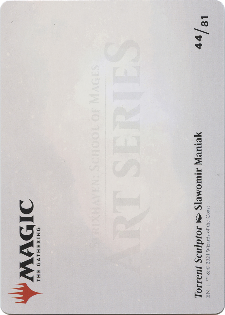 Torrent Sculptor // Torrent Sculptor (ASTX-044) - Strixhaven Art Series (Borderless)