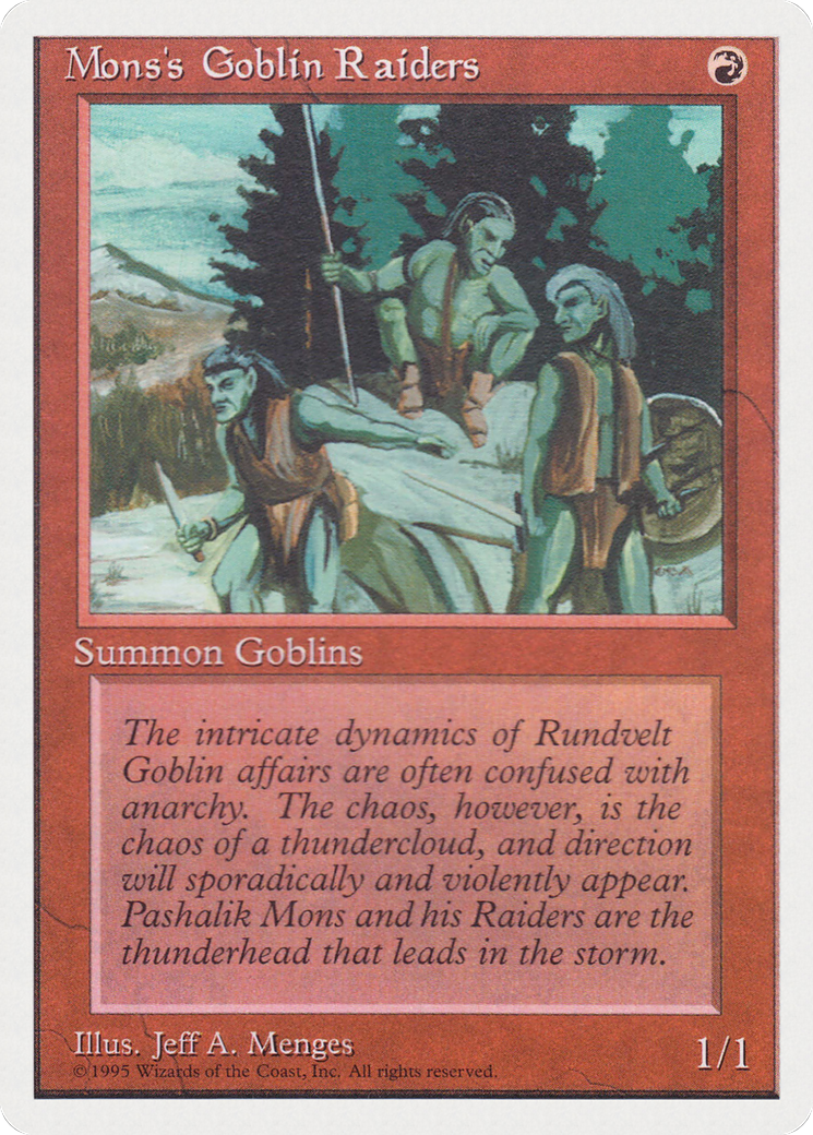 Mons's Goblin Raiders (RQS-034) - Rivals Quick Start Set