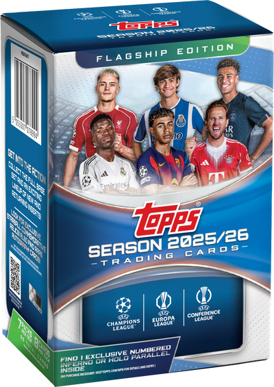 Topps Chrome: UEFA Club Competitions 2025/26 - Value Box