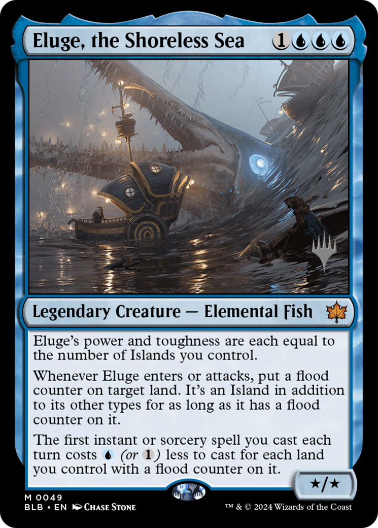 Eluge, the Shoreless Sea (PPBLB-049) - Bloomburrow Promos