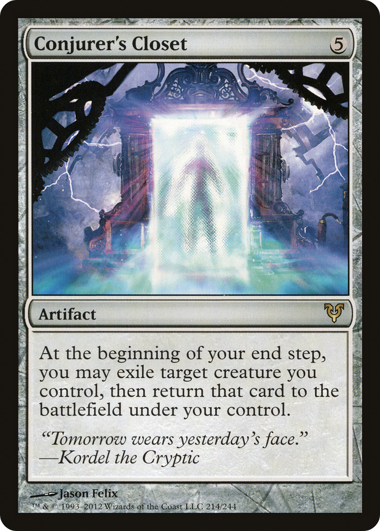 Conjurer's Closet (AVR-214) - Avacyn Restored Foil
