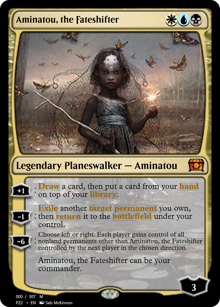 Aminatou, the Fateshifter (PZ2-70763) - Treasure Chest Foil