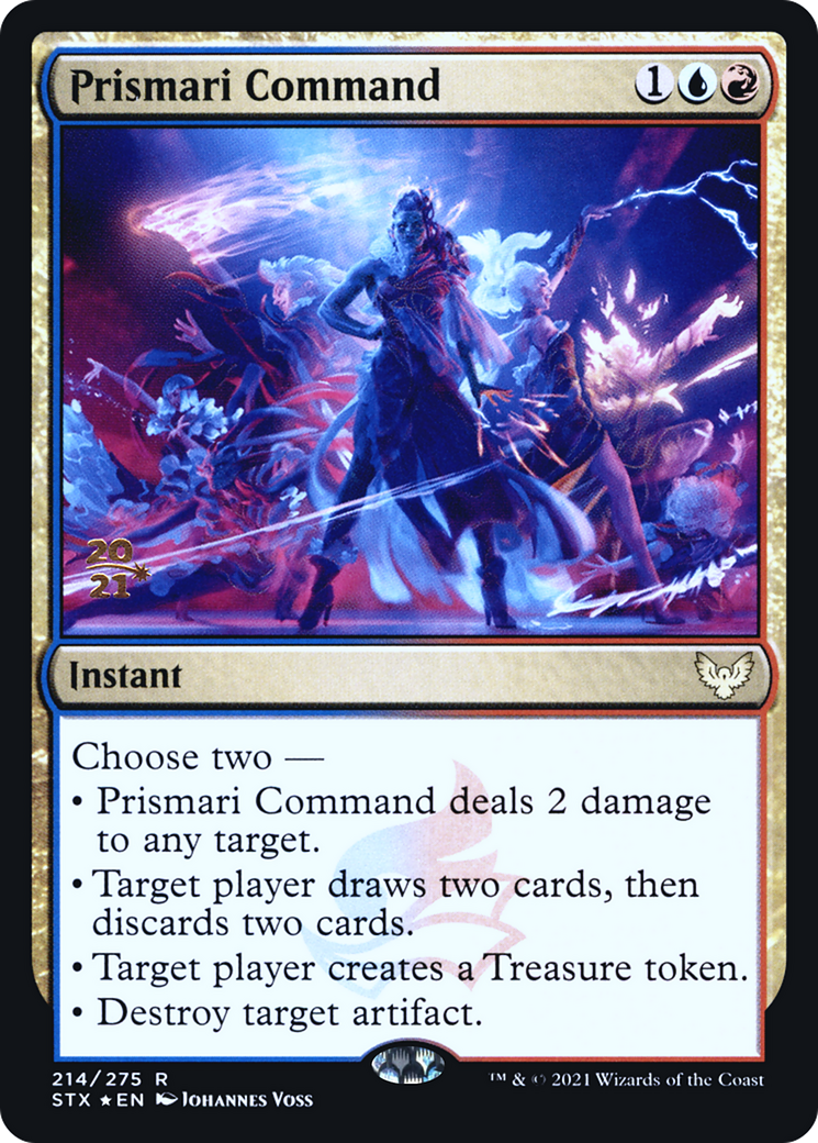 Prismari Command (PRE-214) - Strixhaven: School of Mages Promos Foil