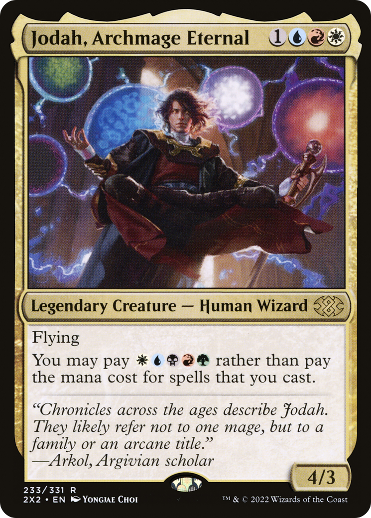 Jodah, Archmage Eternal (2X2-233) - Double Masters 2022