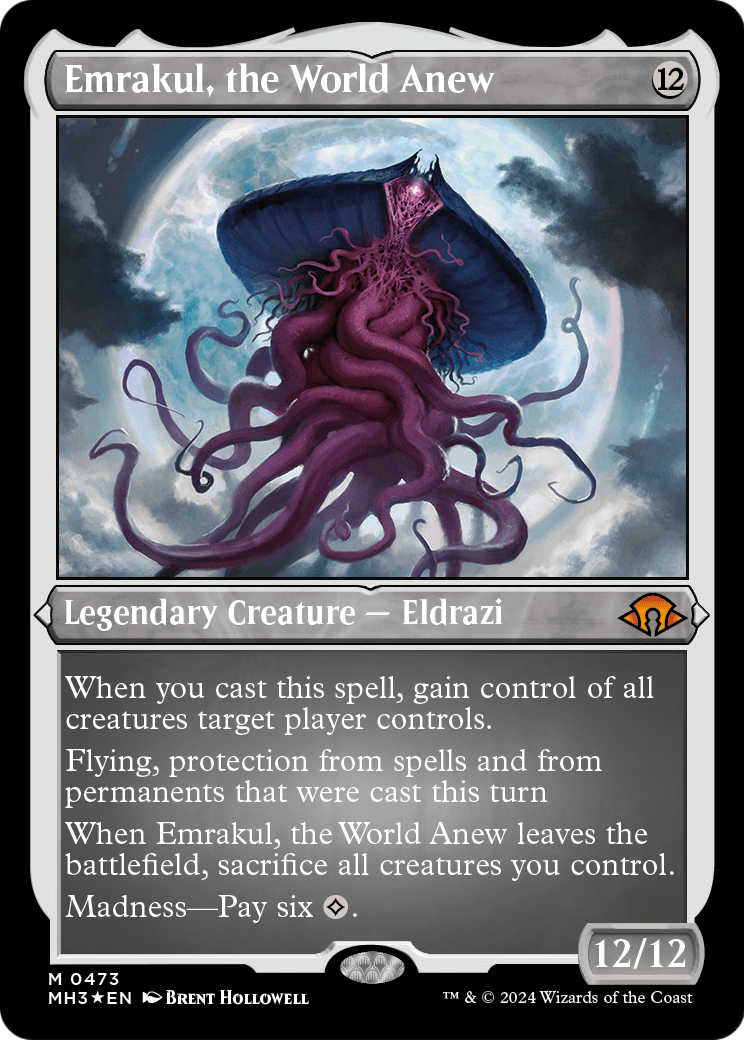 Emrakul, the World Anew (Foil Etched) (MH3-473) - Modern Horizons 3 Foil