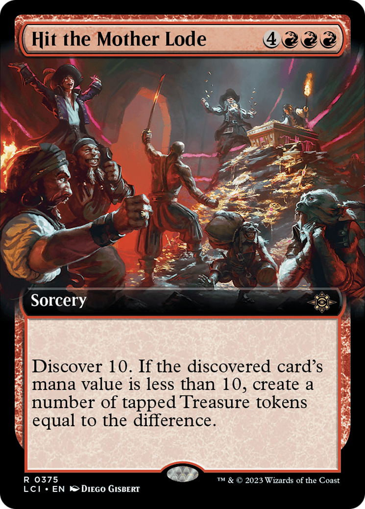 Hit the Mother Lode (Extended Art) (LCI-375) - The Lost Caverns of Ixalan: (Extended Art)