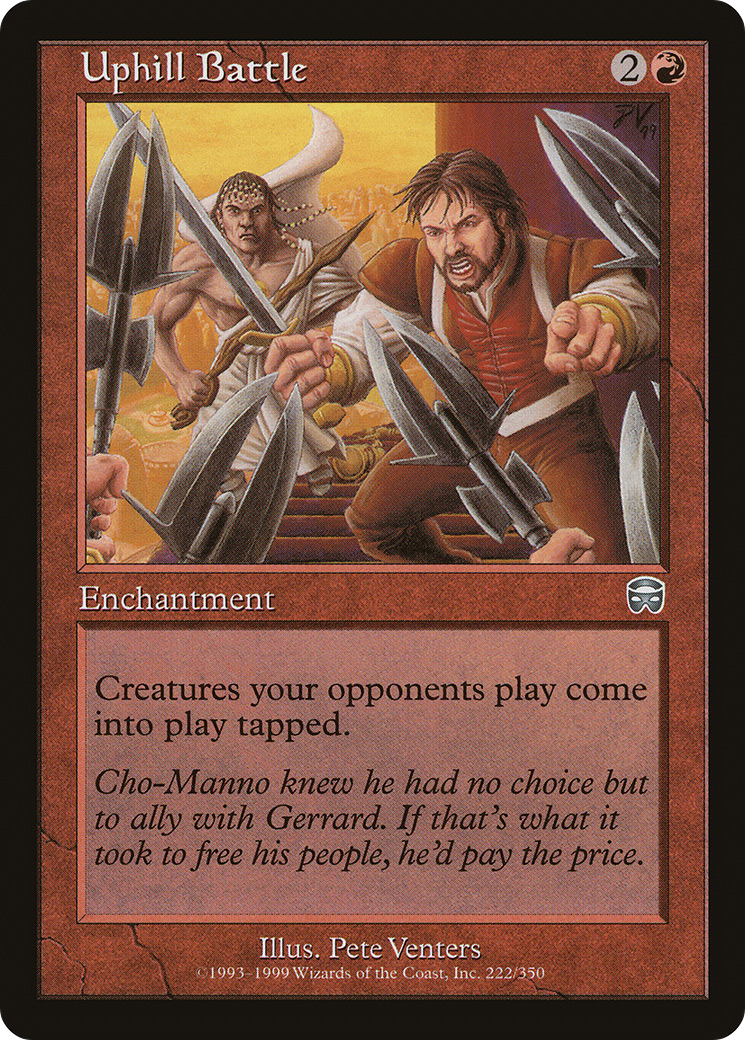 Uphill Battle (MMQ-222) - Mercadian Masques
