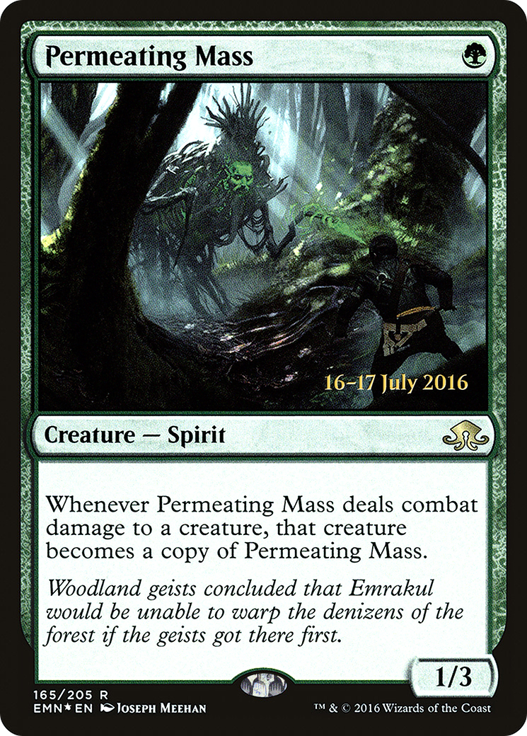 Permeating Mass (PRE-165) - Eldritch Moon Promos Foil
