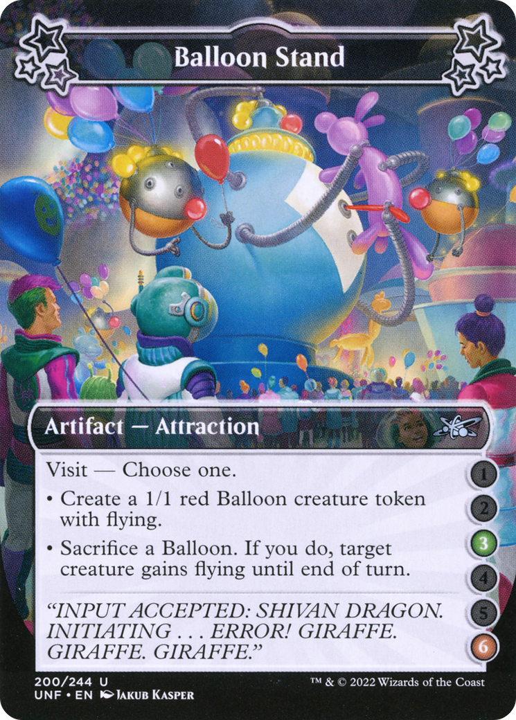 Balloon Stand (3-6) (UNF-200) - Unfinity