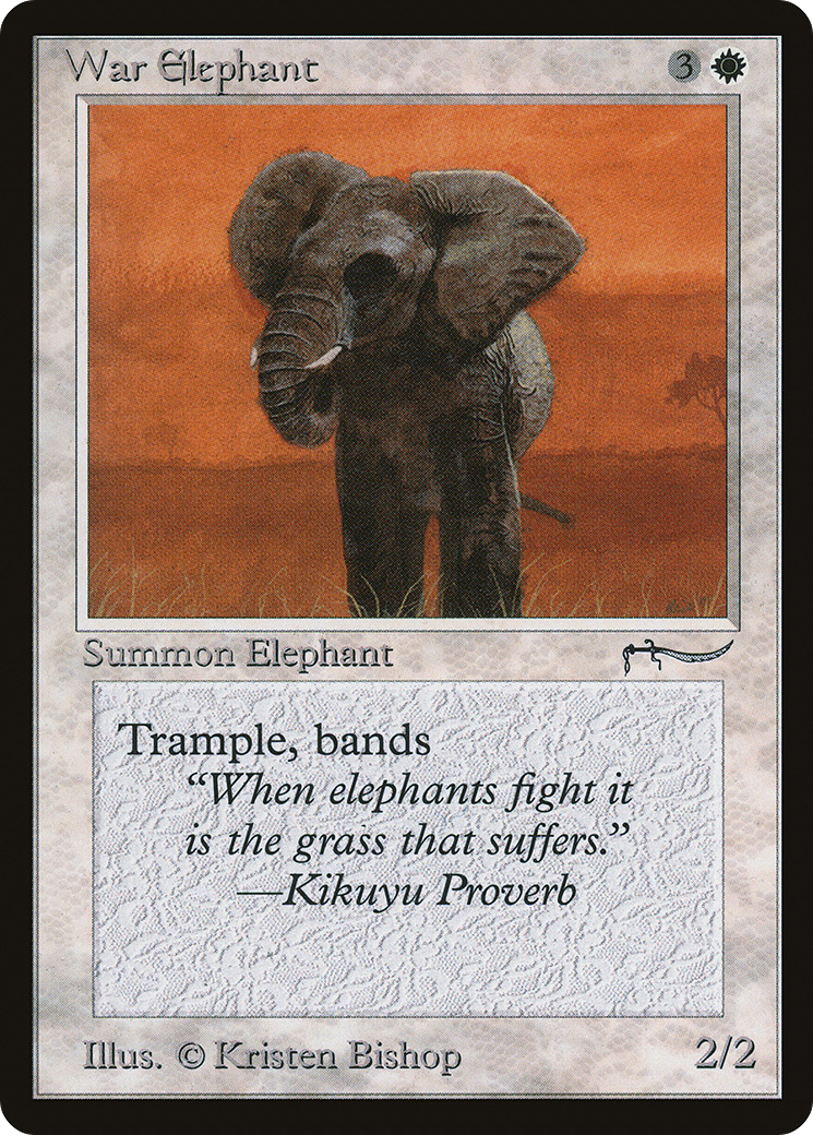 War Elephant (ARN-) - Arabian Nights