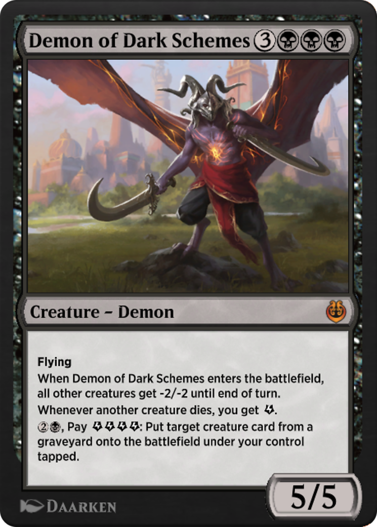 Demon of Dark Schemes (KLR-080) - Kaladesh Remastered