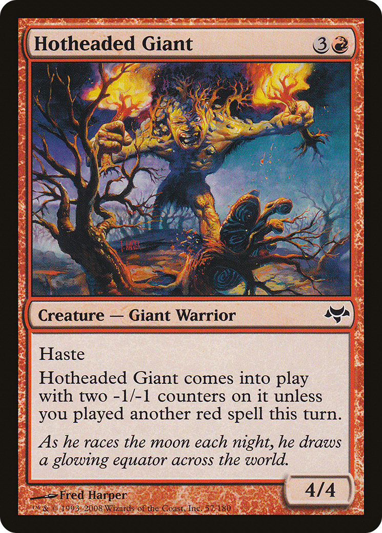 Hotheaded Giant (EVE-057) - Eventide