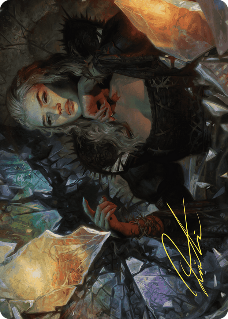 Prophetic Prism // Prophetic Prism (AWOE-045) - Wilds of Eldraine Art Series (Borderless)