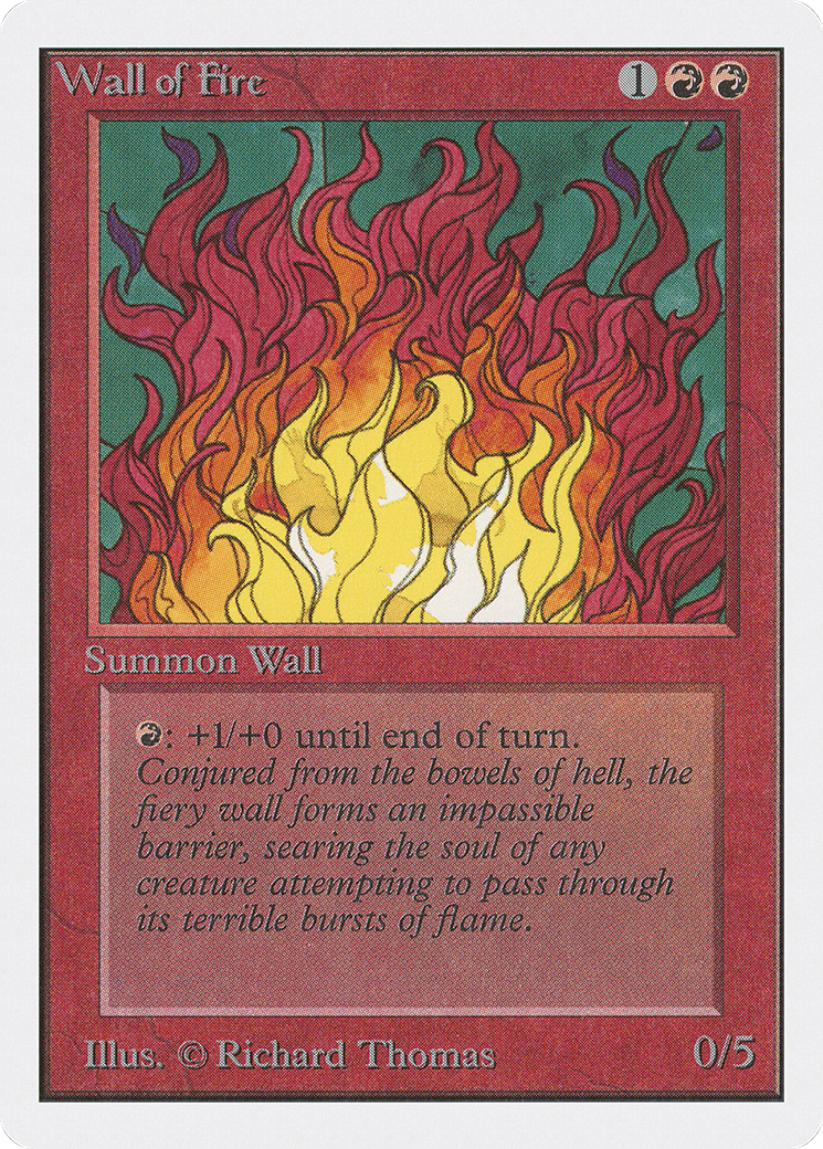 Wall of Fire (2ED-) - Unlimited Edition