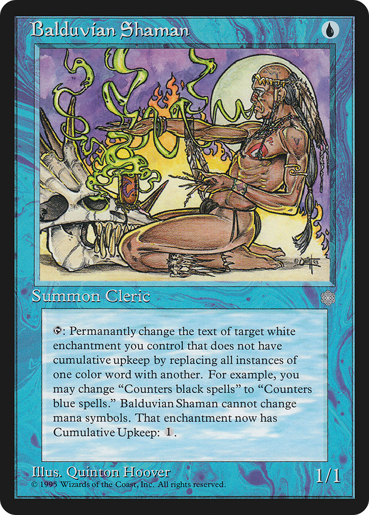 Balduvian Shaman (ICE-) - Ice Age