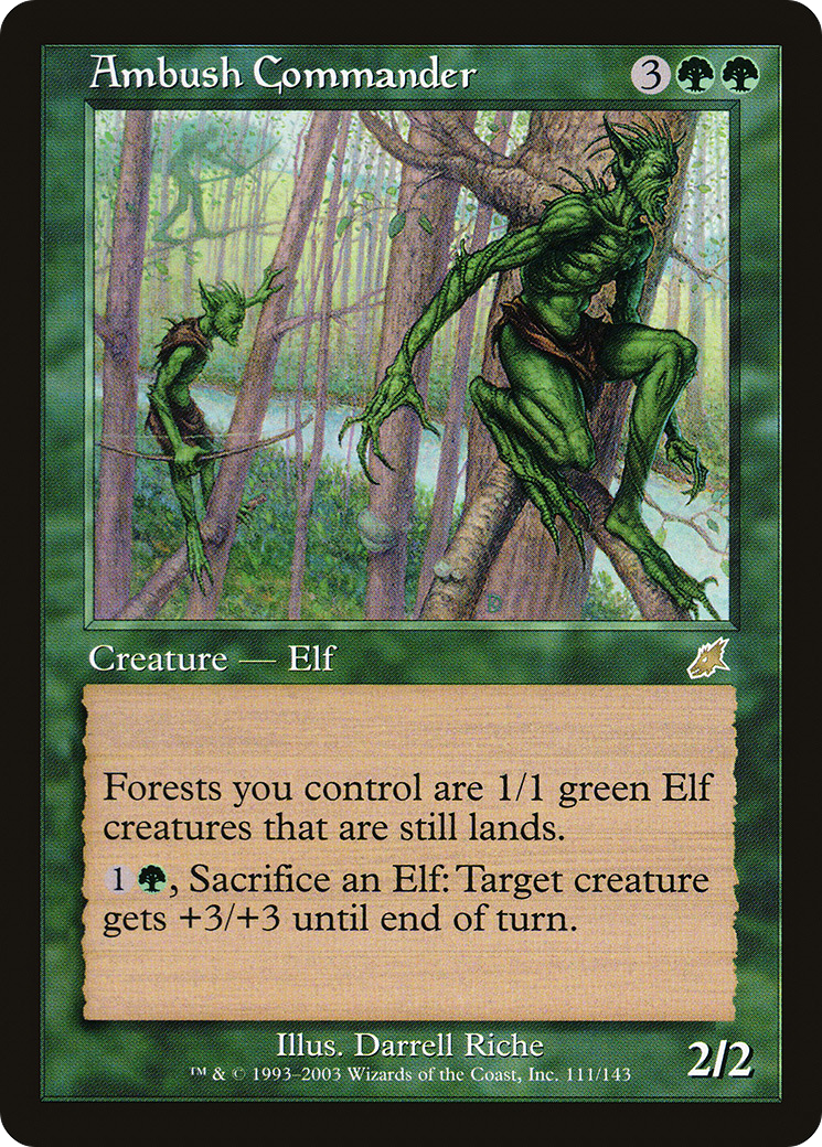 Ambush Commander (SCG-111) - Scourge Foil