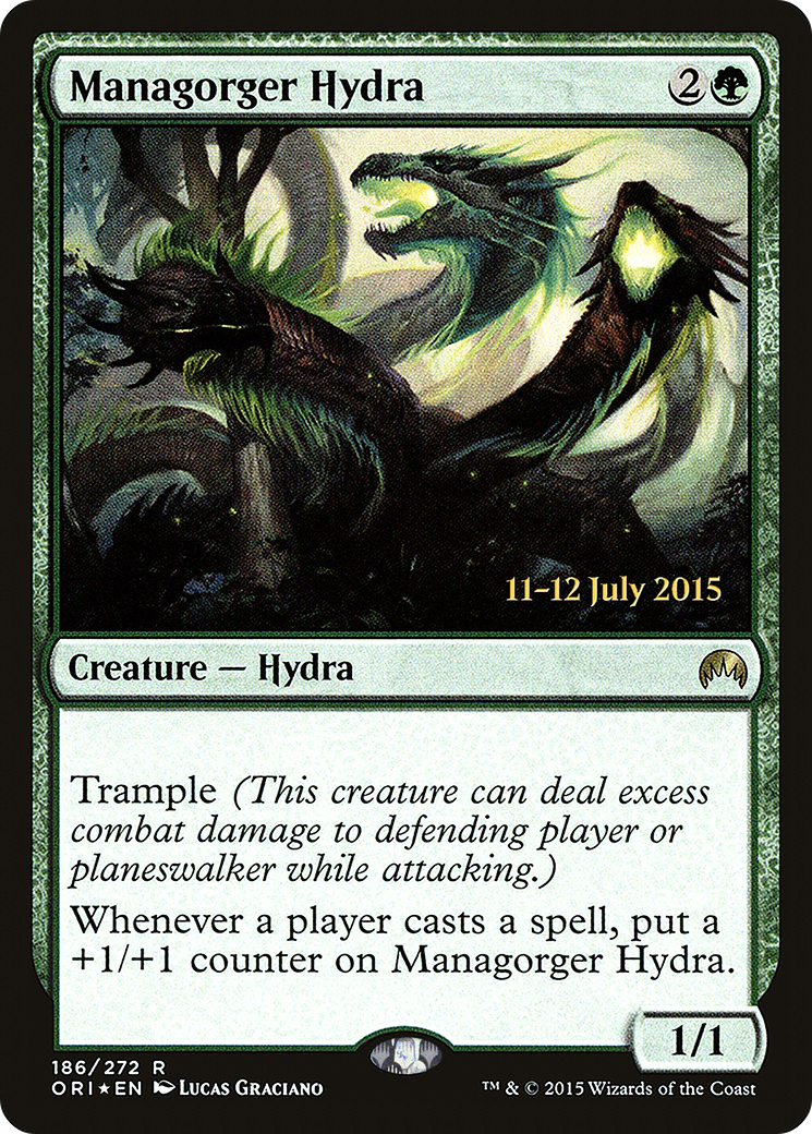 Managorger Hydra (PRE-186) - Magic Origins Promos Foil