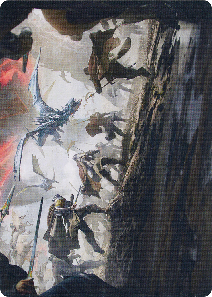 Invasion of Dominaria // Invasion of Dominaria (AMOM-006) - March of the Machine Art Series (Borderless)