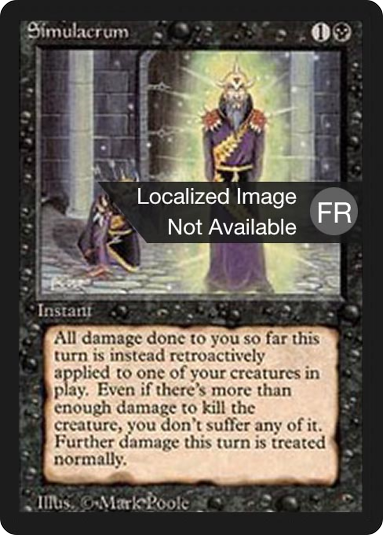 Simulacrum (FBB-) - Foreign Black Border