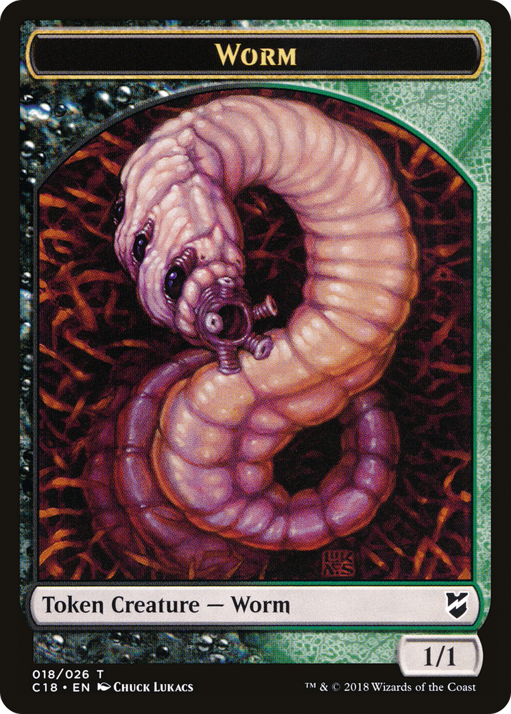 Worm (TC18-018) - Commander 2018 Tokens