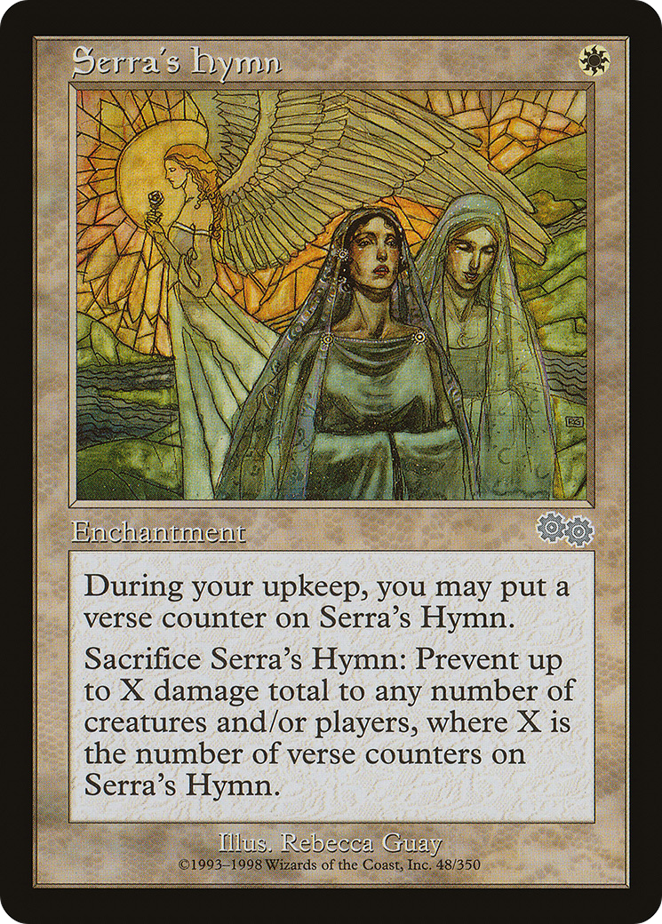 Serra's Hymn (USG-048) - Urza's Saga