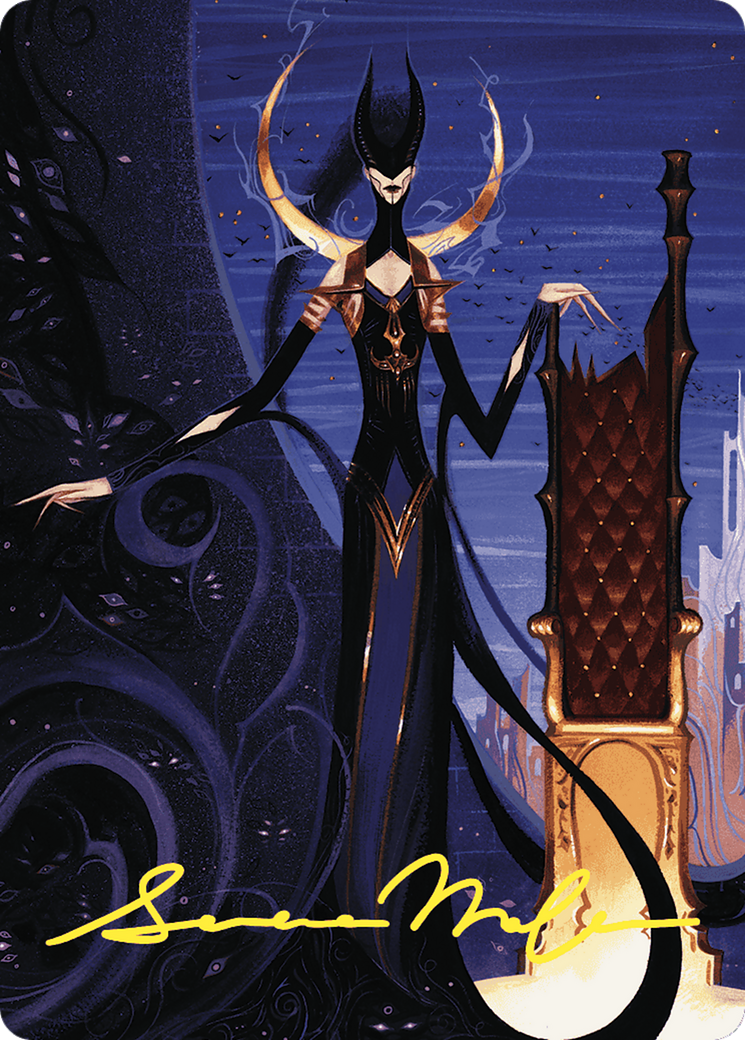Ashiok, Wicked Manipulator // Ashiok, Wicked Manipulator (AWOE-057) - Wilds of Eldraine Art Series (Borderless)