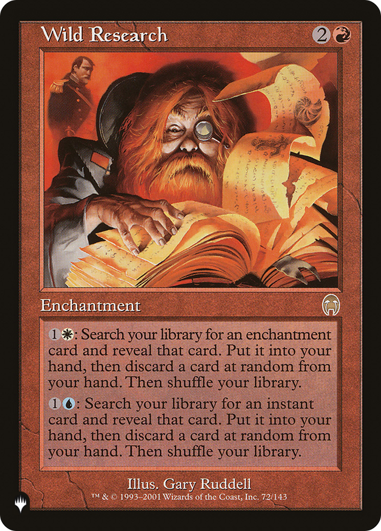 Wild Research (LIST-72/143) - The List