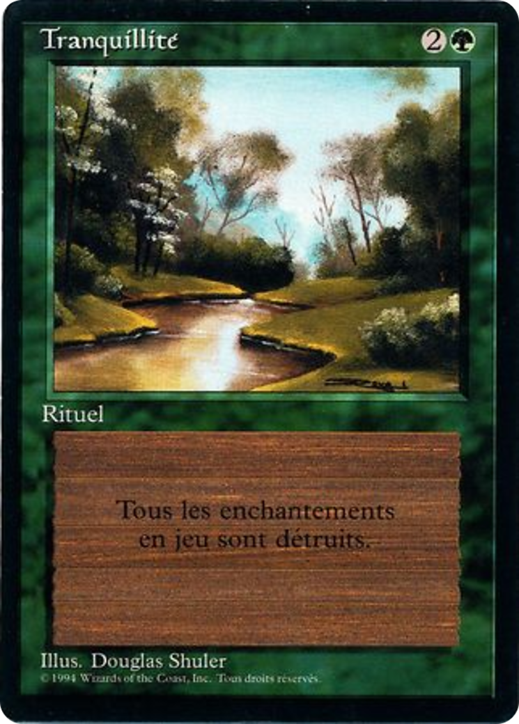 Tranquility (FBB-) - Foreign Black Border