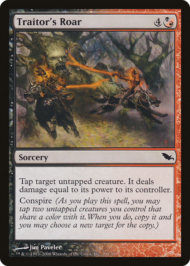 Traitor's Roar (SHM-200) - Shadowmoor