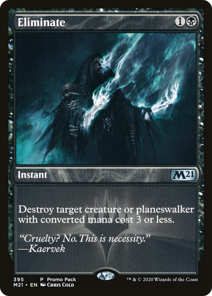Eliminate (PPM21-395) - Core Set 2021 Foil