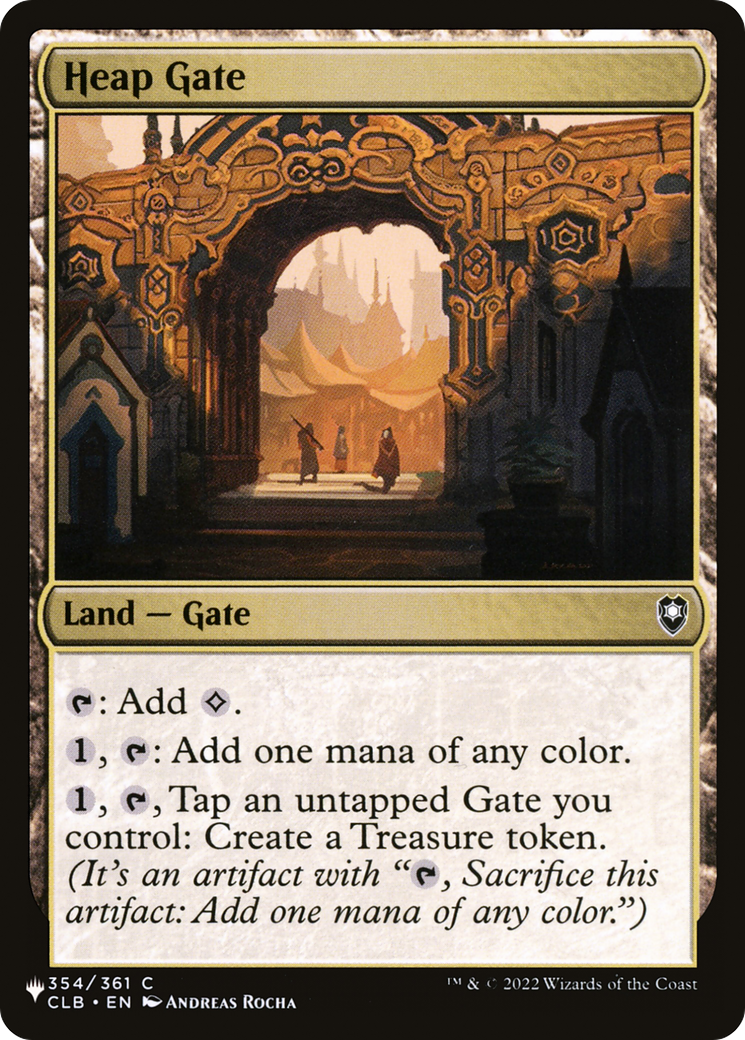 Heap Gate (LIST-354/361) - The List