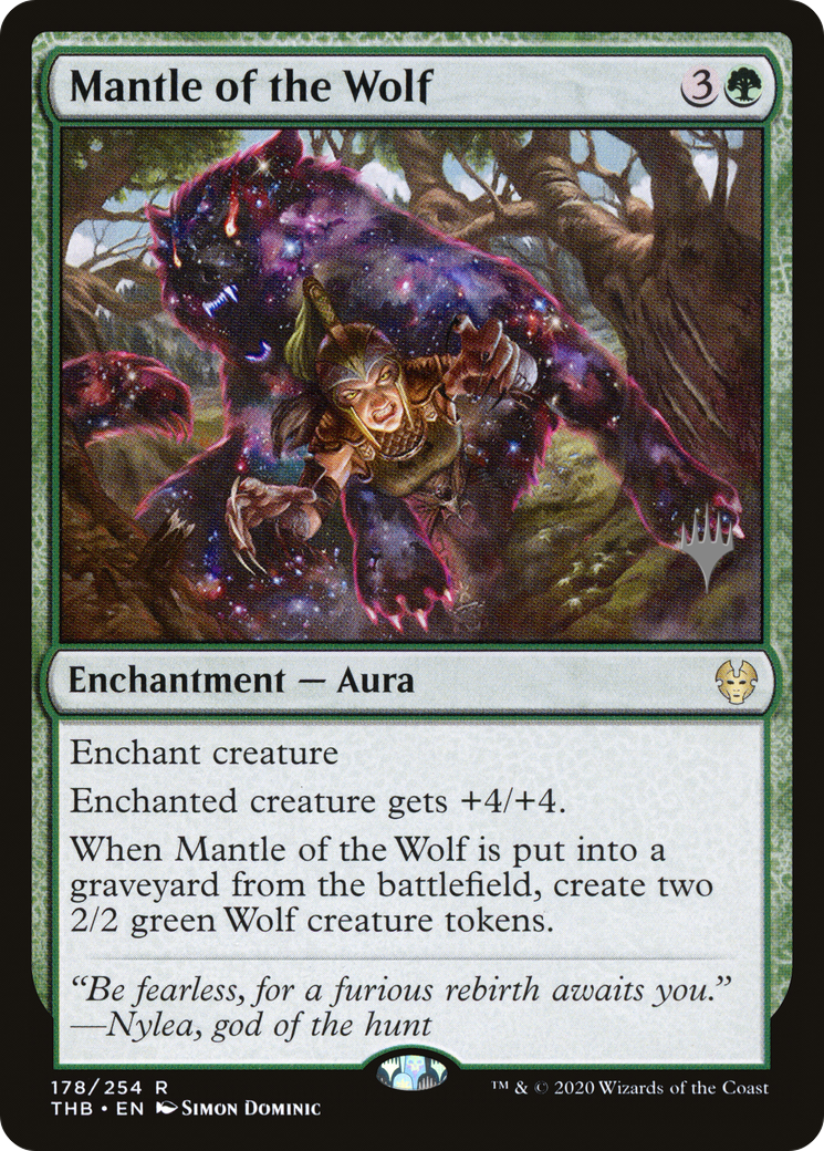 Mantle of the Wolf (PPTHB-178) - Theros Beyond Death Promos Foil