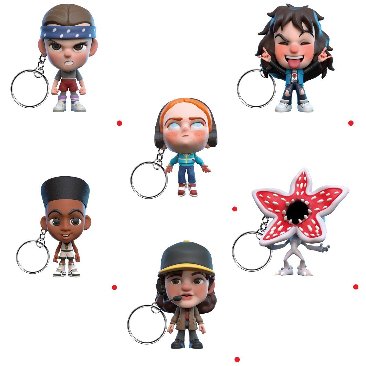 YuMe: Stranger Things Pocket Hero Window Box Key Chain