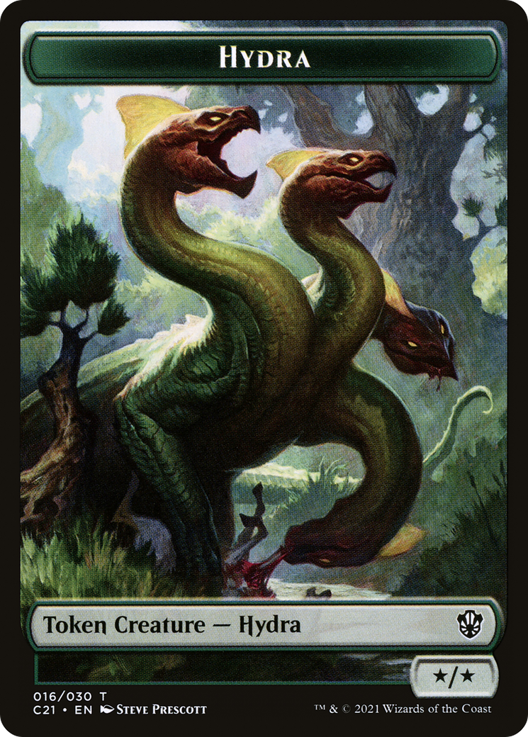 Hydra (TC21-016) - Commander 2021 Tokens