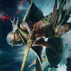 Serpent-Blade Assailant // Serpent-Blade Assailant (AMOM-040) - March of the Machine Art Series (Borderless)