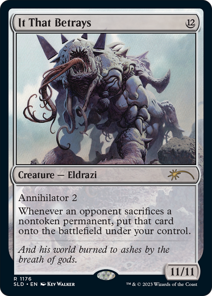 It That Betrays (SLD-1176) - Secret Lair Drop: (Full Art)