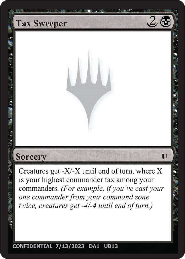 Tax Sweeper (UNK-UU14B) - Unknown Event