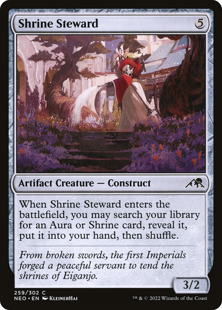 Shrine Steward (NEO-259) - Kamigawa: Neon Dynasty