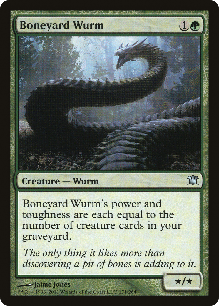 Boneyard Wurm (ISD-171) - Innistrad Foil