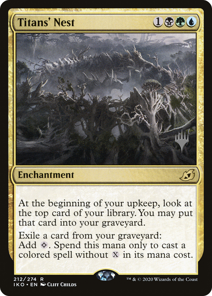 Titans' Nest (PPIKO-212P) - Ikoria: Lair of Behemoths Promos Foil