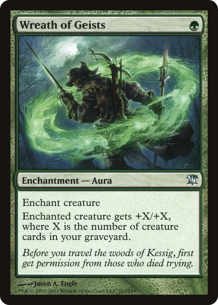 Wreath of Geists (ISD-211) - Innistrad