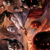 Unquenchable Fury // Unquenchable Fury (ANEO-039) - Neon Dynasty Art Series (Borderless)