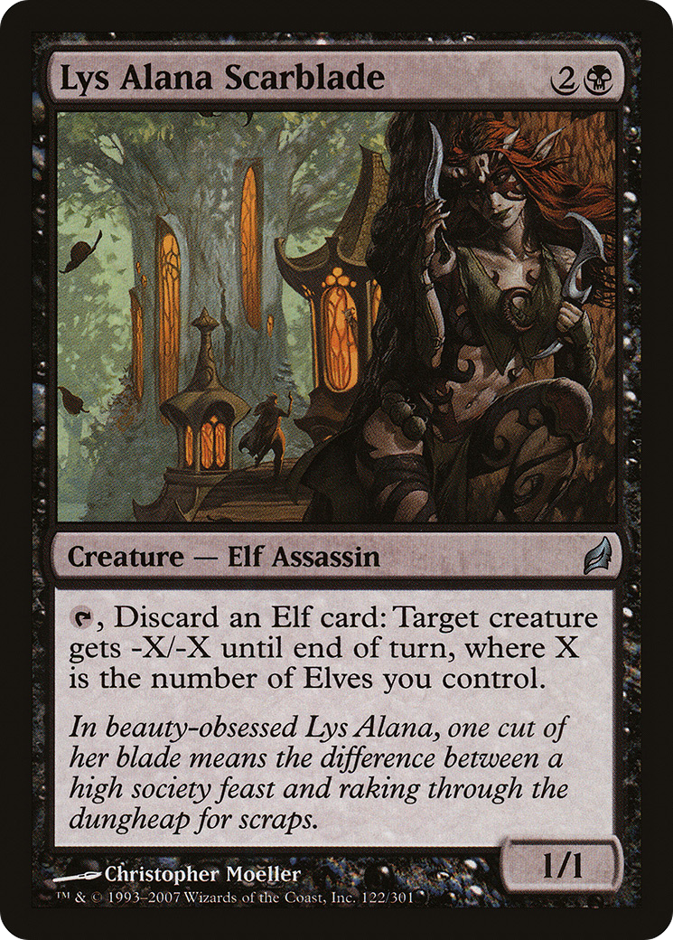 Lys Alana Scarblade (LRW-122) - Lorwyn Foil