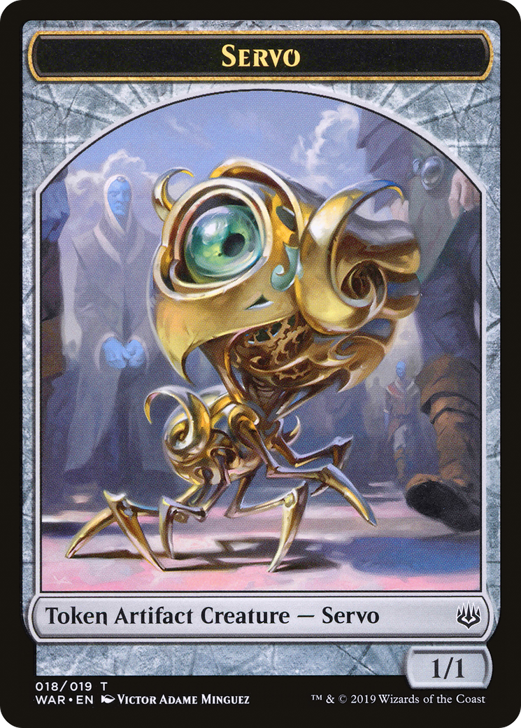 Servo Token (WAR-018) - War of the Spark Tokens