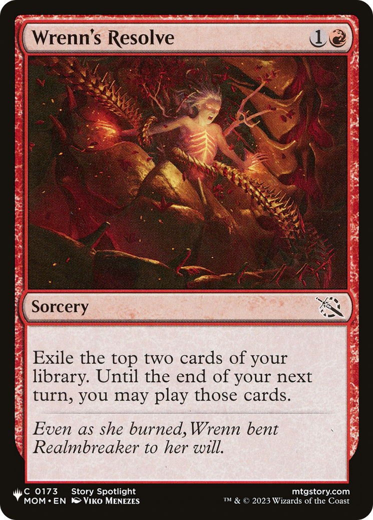 Wrenn's Resolve (LIST-0173) - The List