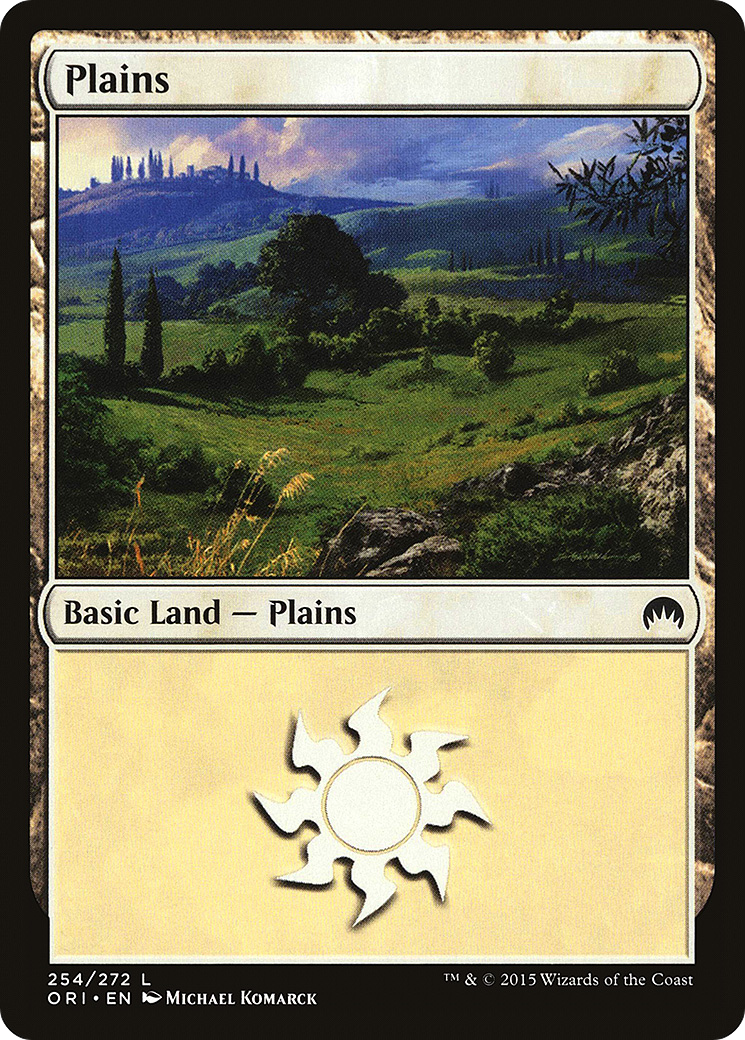 Plains (254) (ORI-254) - Magic Origins