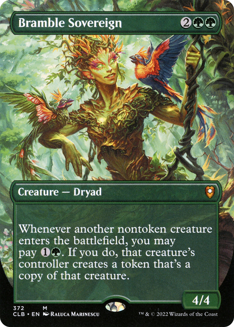 Bramble Sovereign (Borderless) (CLB-372) - Commander Legends: Battle for Baldur's Gate (Borderless)